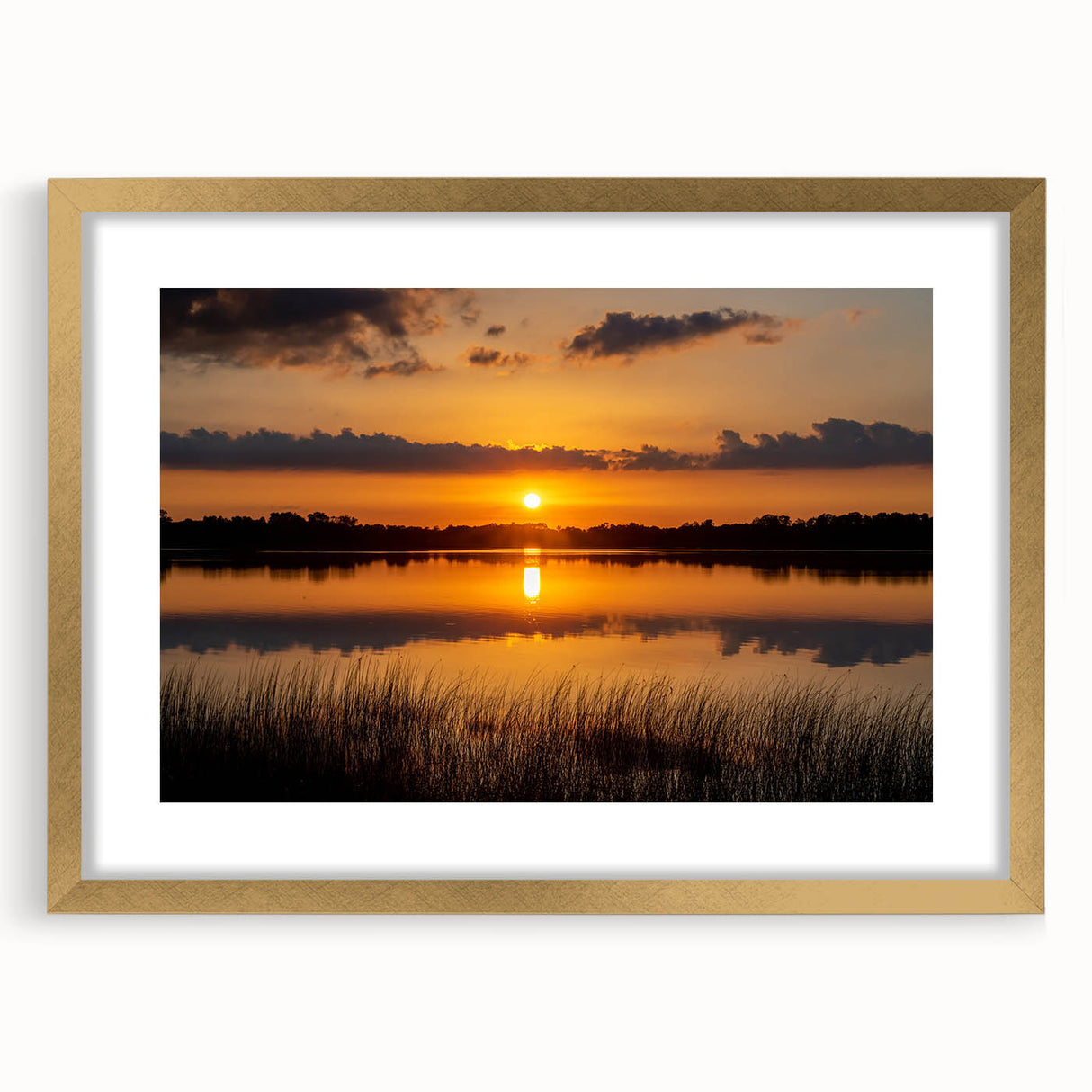 Extra large abstract art print of Minnesota scenery in muted earth tones on a framed canvas, ideal for living room decor.