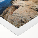 Art deco poster featuring a serene New Hampshire landscape in muted green and blue tones on rolled canvas.