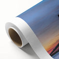 Art Deco poster of Charleston scenery in pastel shades on rolled canvas, ideal for nursery wall art.