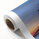 Art Deco poster of Charleston scenery in pastel shades on rolled canvas, ideal for nursery wall art.
