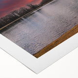 Art deco poster of Memphis skyline in muted gold and navy tones on rolled canvas, suitable for dining room wall art.