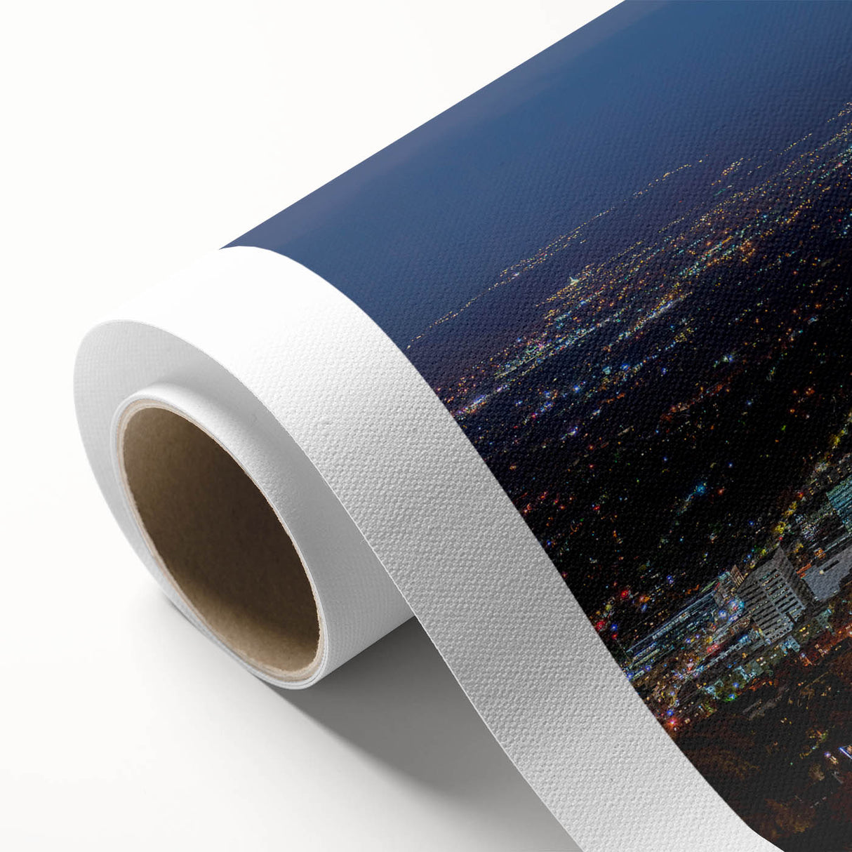 Art deco poster of Salt Lake City with pastel shades on rolled canvas, ideal for nursery wall art.