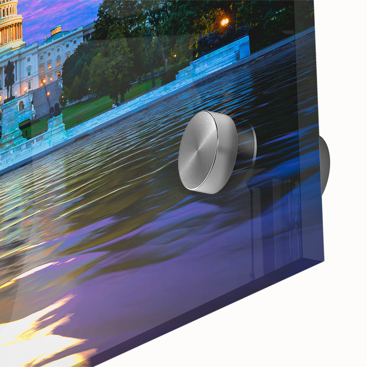 Acrylic glass print of Washington D.C.