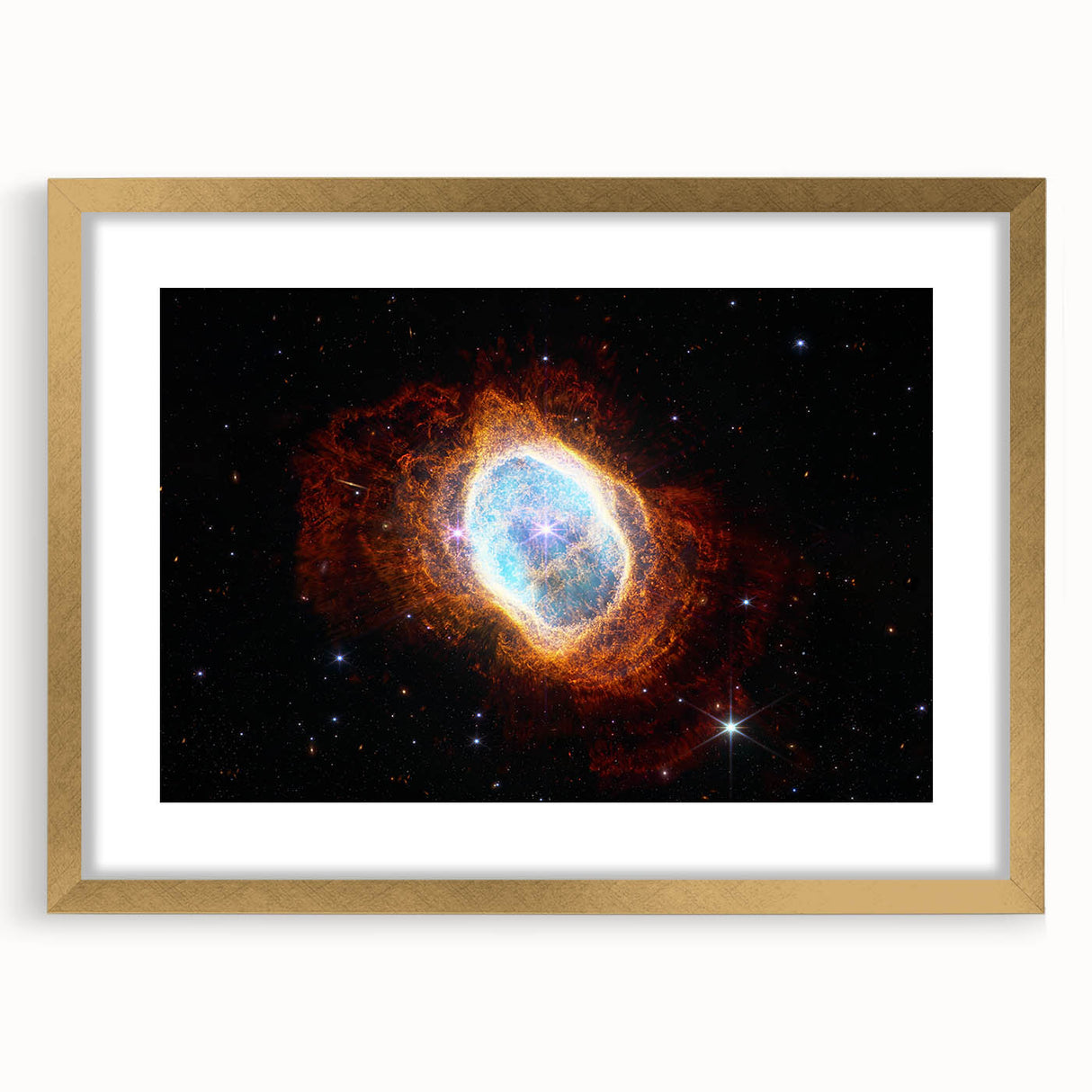 Cosmic Nebula Wall Art - NASA Stellar Explosion Canvas Print