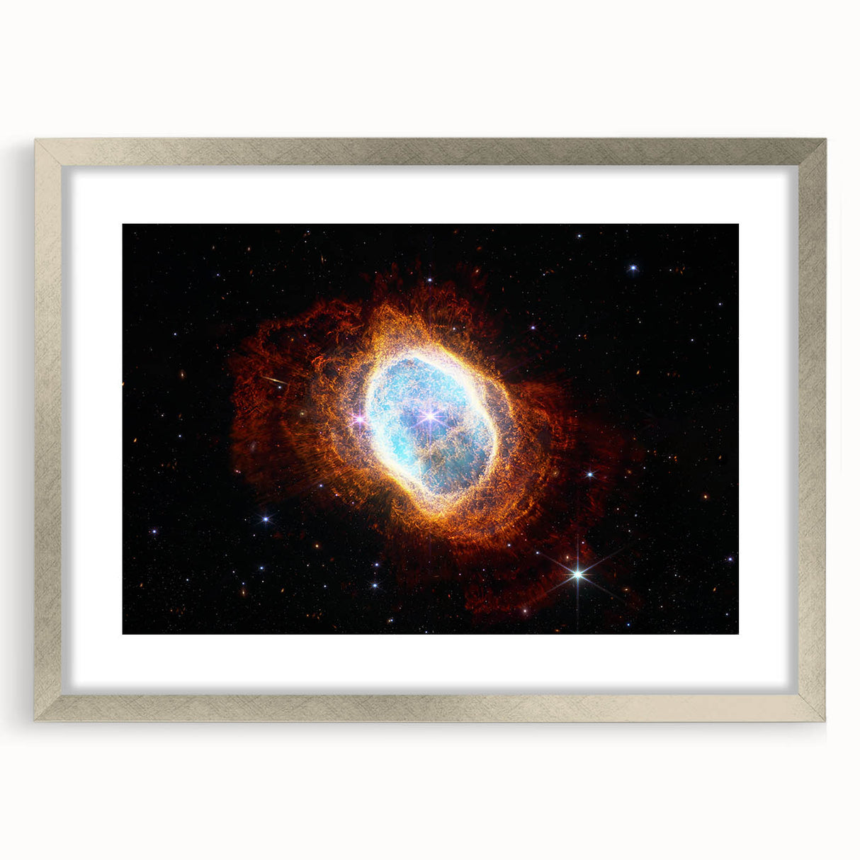 Cosmic Nebula Wall Art - NASA Stellar Explosion Canvas Print