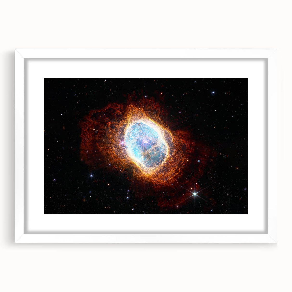 Cosmic Nebula Wall Art - NASA Stellar Explosion Canvas Print