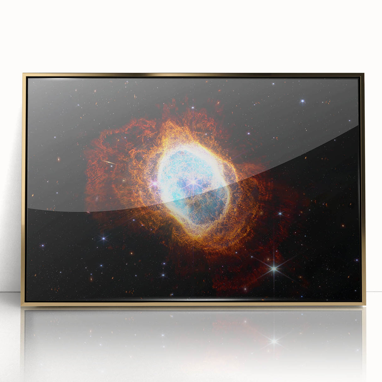 Cosmic Nebula Wall Art - NASA Stellar Explosion Canvas Print