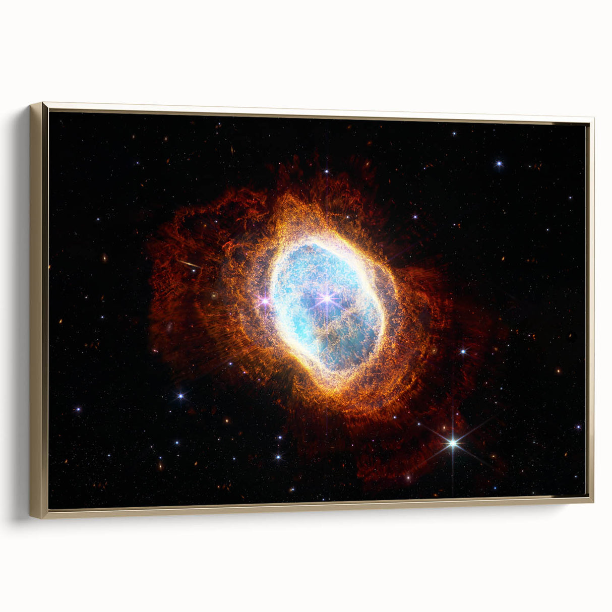 Cosmic Nebula Wall Art - NASA Stellar Explosion Canvas Print
