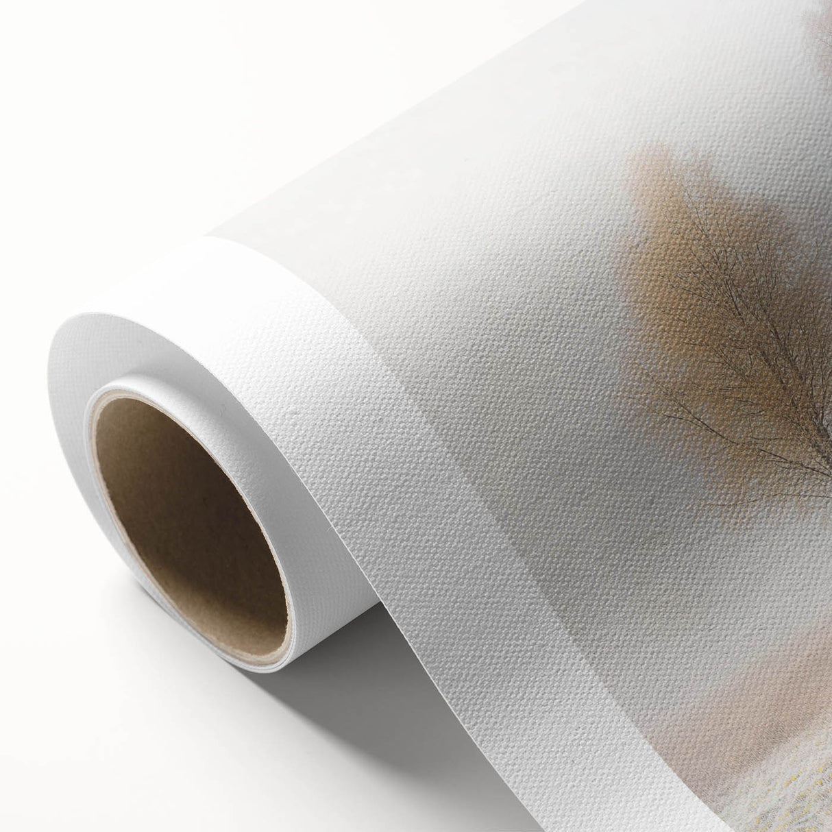Minimalist Office Wall Art – Serene Foggy Landscape Canvas