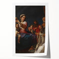 Baroque Religious Scene with Madonna and Saints - Classic Art