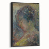 Expressionist Art - Abstract Portrait in Soft Vibrant Hues