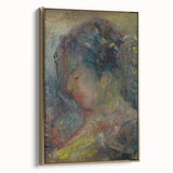 Expressionist Art - Abstract Portrait in Soft Vibrant Hues