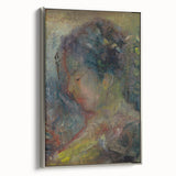 Expressionist Art - Abstract Portrait in Soft Vibrant Hues