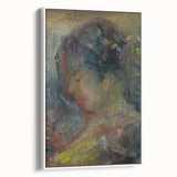 Expressionist Art - Abstract Portrait in Soft Vibrant Hues