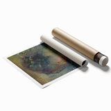 Expressionist Art - Abstract Portrait in Soft Vibrant Hues