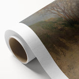 Realist Landscape Art: Ladislav Mednyánszky's Ditch Landscape Print