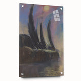 Modern Wall Art - Dreamy Nightscape - Abstract Contemporary Art Print