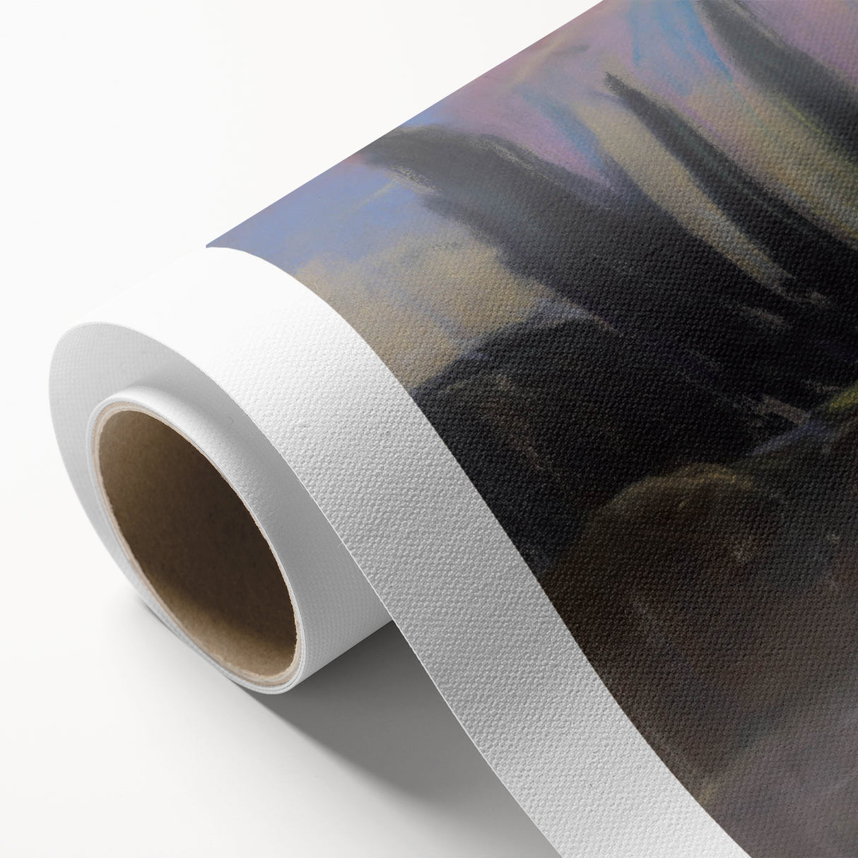 Modern Wall Art - Dreamy Nightscape - Abstract Contemporary Art Print