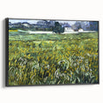 Black and white landscape art painting on framed canvas, featuring a tranquil rural scene, suitable for bedroom decor.