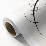 Minimalist Modern Art: Free Curve Design by Wassily Kandinsky