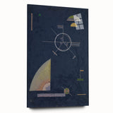 Modern Wall Art: Geometric Abstract Composition by Wassily Kandinsky