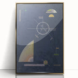 Modern Wall Art: Geometric Abstract Composition by Wassily Kandinsky