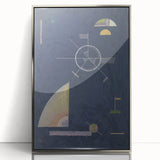 Modern Wall Art: Geometric Abstract Composition by Wassily Kandinsky