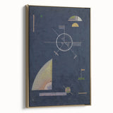 Modern Wall Art: Geometric Abstract Composition by Wassily Kandinsky