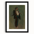 Romanticism Art - Young Man with Pipe by Ladislav Mednyánszky Print