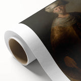 Historical Baroque Art Print of a Turbaned Gentleman - Classic Wall Art