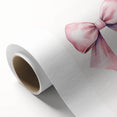 Pink Bow Watercolor Print - Girls Bedroom Wall Art