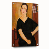 Modern Wall Art - Elegant Portrait of a Lady - Contemporary Art Print