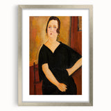 Modern Wall Art - Elegant Portrait of a Lady - Contemporary Art Print