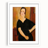 Modern Wall Art - Elegant Portrait of a Lady - Contemporary Art Print