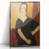 Modern Wall Art - Elegant Portrait of a Lady - Contemporary Art Print