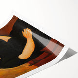 Modern Wall Art - Elegant Portrait of a Lady - Contemporary Art Print