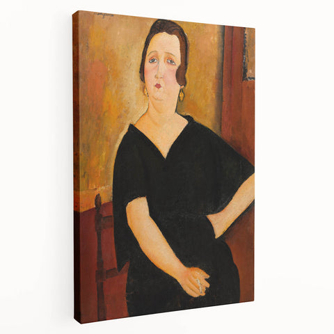 Modern Wall Art - Elegant Portrait of a Lady - Contemporary Art Print