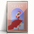 Vintage Spain Travel Poster - Flamenco Dance Art Print