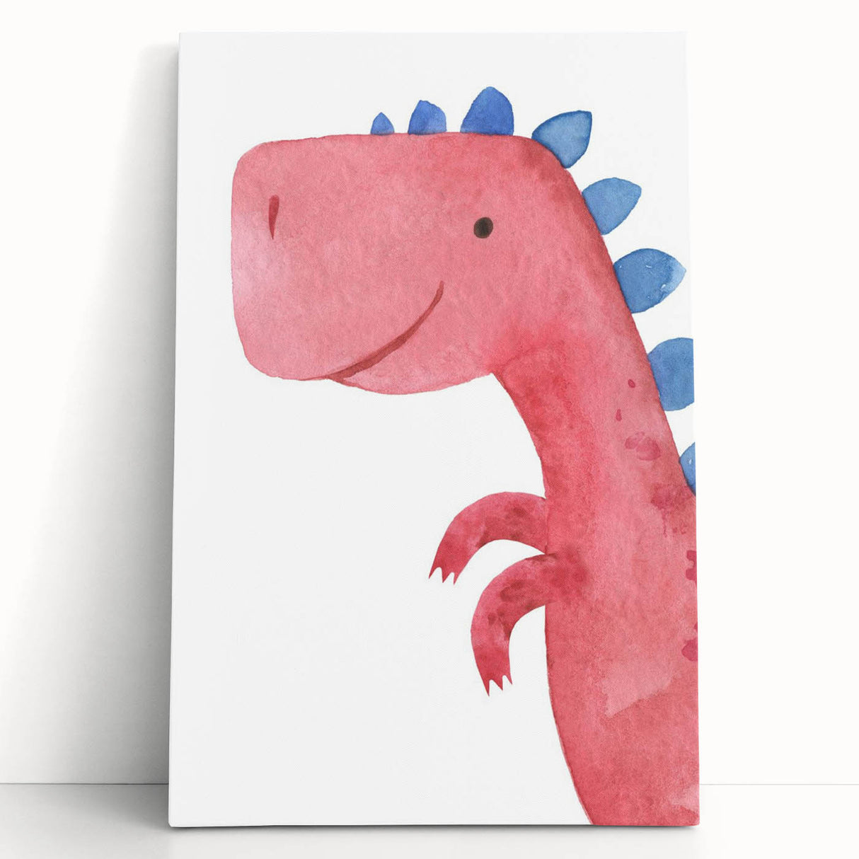 Smiling Dinosaur Boys Room Wall Art – Fun Kids Wall Art Prints