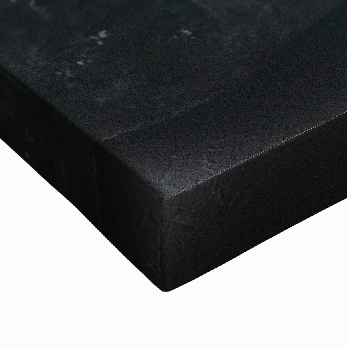 Large art depicting a black and white landscape painting on stretched canvas, suitable for bedroom wall decor.