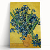 Large black and white print of Van Gogh's artwork on stretched canvas, ideal for kitchen wall art.