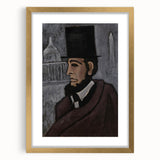 Abstract Modern Art: Dynamic Red, Blue, and Yellow Composition