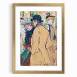 Modern Art Prints: Bold Abstract with Vibrant Red and Gold Strokes