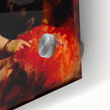 Modern Art Prints: Fluid Abstract in Blue, Green, and Yellow Tones