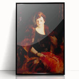 Modern Art Prints: Fluid Abstract in Blue, Green, and Yellow Tones