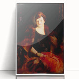 Modern Art Prints: Fluid Abstract in Blue, Green, and Yellow Tones