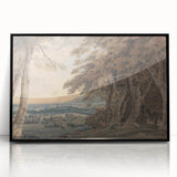 Romanticism Art - Windsor Landscape View Print