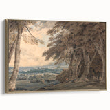 Romanticism Art - Windsor Landscape View Print