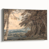 Romanticism Art - Windsor Landscape View Print