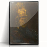 Baroque Art Portrait of a Warrior - Classic Antique Art Print